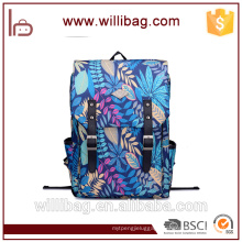 Printing Leaves Backpack Mochila Rucksack Fashion Canvas Bags Retro Casual School Bag Travel Bags